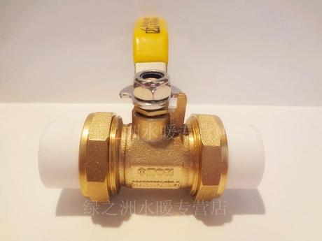 20方型球阀 专利PPR闸阀 开关阀 关水阀 水管