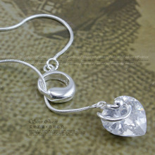 NA692 collar de Tiffany del corazón perforado Tai Chi