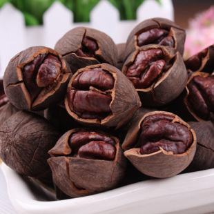  绝对新货-特级【炭烘原味】大籽手剥山核桃250克 更香更健康