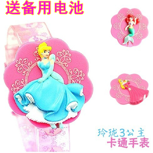  特价正品迪士尼儿童手表 米奇公主手表卡通女孩可爱宝宝电子表女