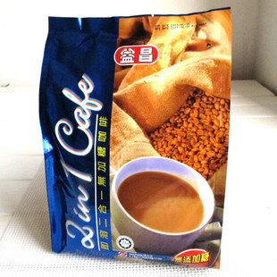  原装正品马来西亚进口益昌老街白咖啡无糖375g 2袋江浙沪皖包邮