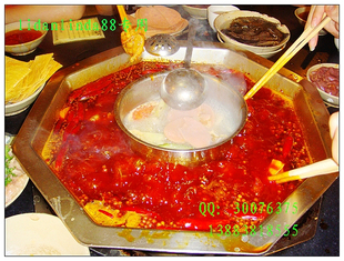  重庆老火锅底料直接加水就是原滋原味的火锅馆味道 二斤包邮