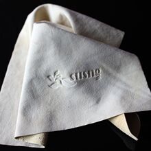 正品 防伪 SUSNG 麂皮真皮擦琴布 清洁吉他 小提琴 钢琴等乐器