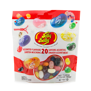  Jelly Belly 吉力贝什锦口味糖果  进口软糖 水果汁软糖 买一送一