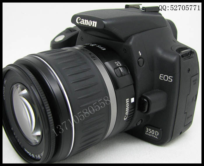 入门级佳能 EOS 350D套机(含18-55镜头) 二手单反相机350D