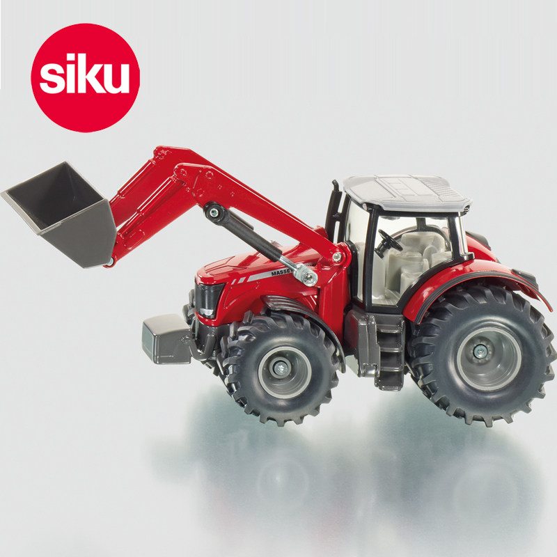 Germany SIKU tractor with front end loader U1985 alloy car model toy