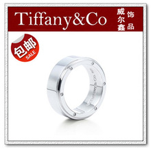 Nueva Tiffany plata de ley 925 del estilo de Tiffany hombres sencillos y salvajes tornillo de anillo / ring