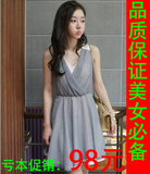 美国代购古奇Gucci2012夏装季女装条纹蕾丝网显瘦腰淑女连衣裙