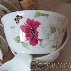 出口韩国骨瓷4.5寸 5 7系列骨瓷碗