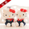 上下架计划:正版Aoger澳捷尔海军hello kitty毛绒玩具公仔情侣KT猫送女友包邮