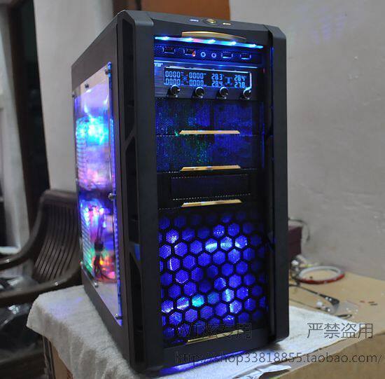 游戏悍将 魔塔V22豪华版 走背线 4组USB 7个风扇位  支持44CM显卡