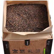 云南普洱茶散茶熟茶99年勐海老茶宫廷，陈年熟茶精装木盒装