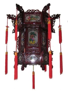  木宫灯走马灯仿古宫灯灯笼号马灯复古灯笼批发喜庆灯笼元旦春节灯