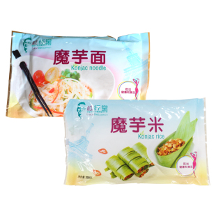  杜纤堂 零脂/纯天然/无淀粉 吃到饱/零水化合物/无限量魔芋面/米