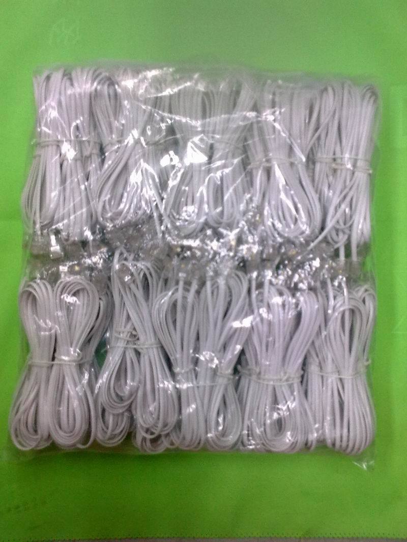 兩芯座機電話線 2芯電話機線 電話跳線 rjii連接線水晶頭0.5元/米在類目 電子/電工, 電線, 電話線中 - 來自Buy2taobao.com提供專業的淘寶代購服務
