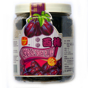  马来西亚进口富达加州西梅干乌梅蜜饯果干 380g 罐装