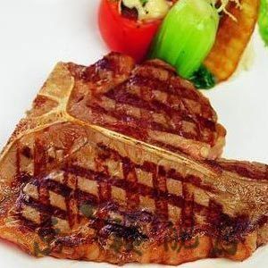  清仓新鲜冷冻西餐 铁板 煎锅 安格斯T骨牛排 雪花牛肉 赠牛排酱