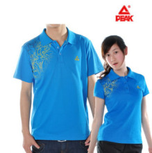 爆款匹克PEAK新款夏装运动服情侣款正品短袖T恤翻领男款POLO衫