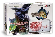 日本 预定 任天堂 3DS 怪物猎人3G 限量版 白色同捆 MH3G