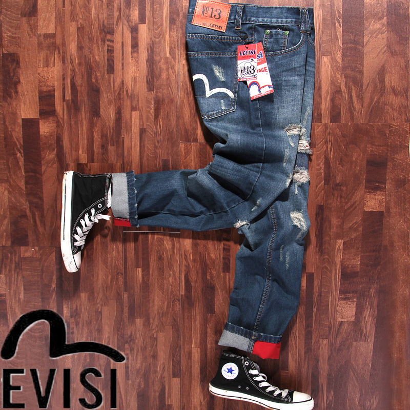 Джинсы мужские Evisu 1837 Clot Evisu