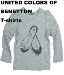 [vogue]���BENETTON����ͨ����Ůͯװ����T��/���/��ɫB022