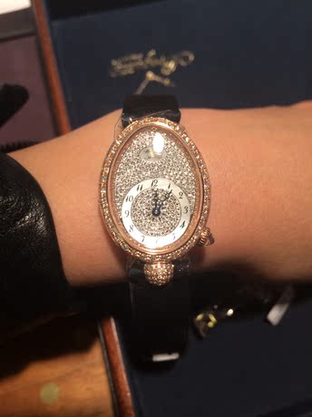 巴黎代购 Breguet宝玑那不勒斯皇后系列绢表带