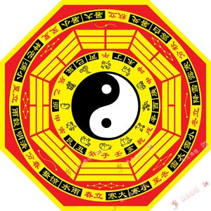 包邮精准印花佛道教十字绣算命周易风水阴阳八