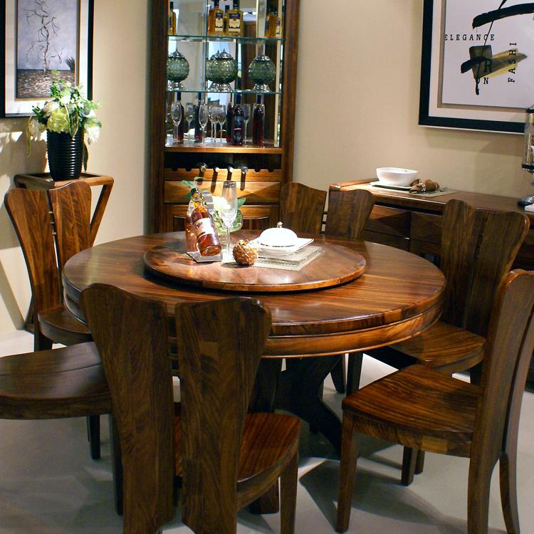 童话森林家具旗舰店 乌金木家具 实木 乌金木餐