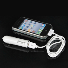 KUST苹果iphone车载充电器CZip-1A 车用带USB接口 车充