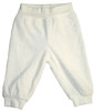 哟呼！外贸L*3-24个月白色五星天鹅绒高腰长裤护肚裤护脐裤