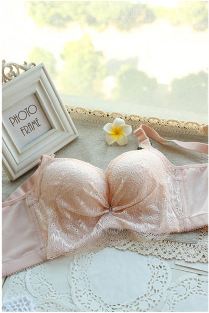 超强侧收全蕾丝内衣 性感聚拢文胸 女士内衣BRA