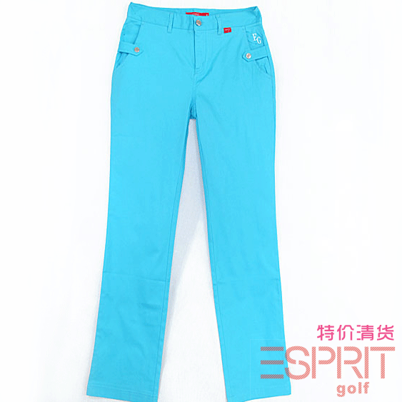 <span class=H>es</span><span class=H>pr</span><span class=H>it</span>专柜正品女裤 golf服饰特价清货 热卖韩版直筒裤女休闲裤