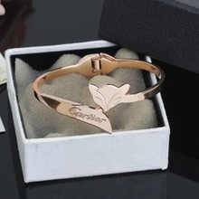 [Cartier] Cartier pulsera de oro rosa de 18 quilates de oro zorro no se apaga