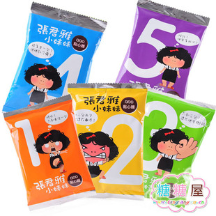  糖糖屋零食台湾张君雅小妹妹BBQ点心面 5种包装随机发22(28)g年货