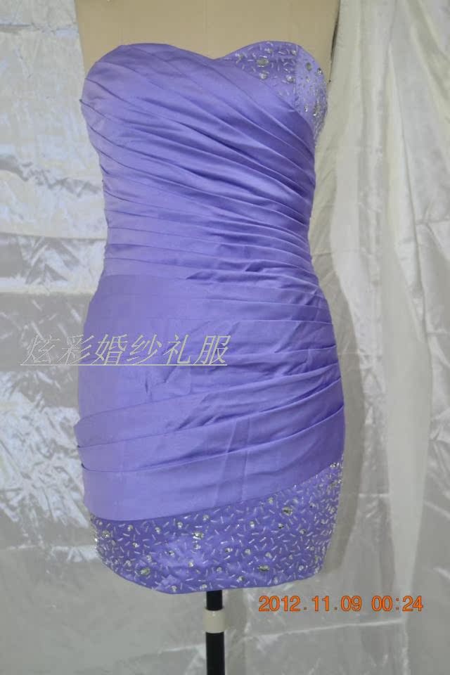 夏季新款2013敬酒精品婚纱礼服婚纱礼服新娘伴娘短款包臀低价促销 夏季新款2013敬酒精品婚纱礼服婚纱礼服新娘伴娘短款包臀低价促销