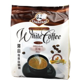  马来西亚进口 泽合怡保3合1白咖啡原味 40g*15包(600g)