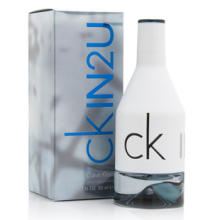 『正品』CK/凯文克莱IN2U EDT喜欢你男士香水50ml 有喷 冲冠包邮