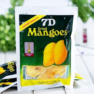  正宗菲律宾版7D芒果干100g特价 团购休闲美味零食