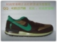正品打折NIKE马拉松跑鞋棕绿男款