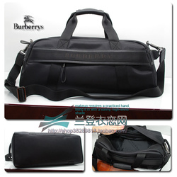 英伦风情BURBERRY/巴宝利男款单肩包/手提包 专用格子布 U2712