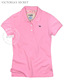 Pink of Victorias Secreto经典POLO衫T恤