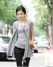 大码女装 韩版显气质长款马甲背心 超特价 纯棉丝光棉 803