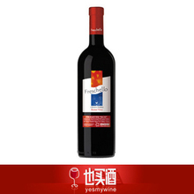 也买酒 意大利进口红酒 弗莱斯凯罗半干红葡萄酒 750ml