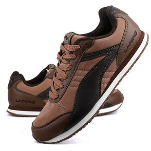  冬季新款正品李宁生活时尚男女鞋跑步鞋男式休闲保暖跑鞋运动鞋