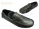 GUCCI古驰 男款印花一脚套皮鞋