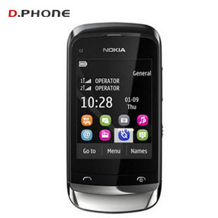 Nokia/<span class=H>诺基亚</span> <span class=H>C</span><span class=H>2</span>-06 触控 滑盖 双卡双待正品 全国联保 机打发票
