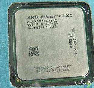 行货 AMD速龙64 X2 6000+ 3.0G 940/ AM2接口 低功耗89W 缓存2M