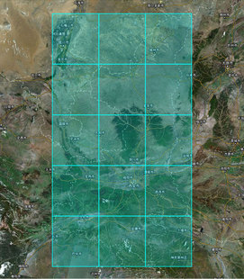 陕西省最新高清晰谷歌卫星地图(14层清晰度带