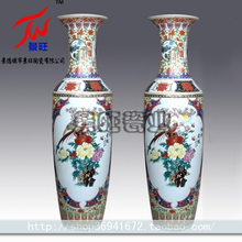 陶瓷花器 景德镇落地大花瓶 客厅摆件/开业/乔迁礼品瓷 锦绣前程