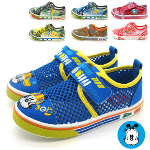  两双包邮区 巴布豆夏款 儿童单鞋男女童凉鞋休闲网鞋